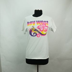 Key West Colorful Souvenir Tee Shirt S